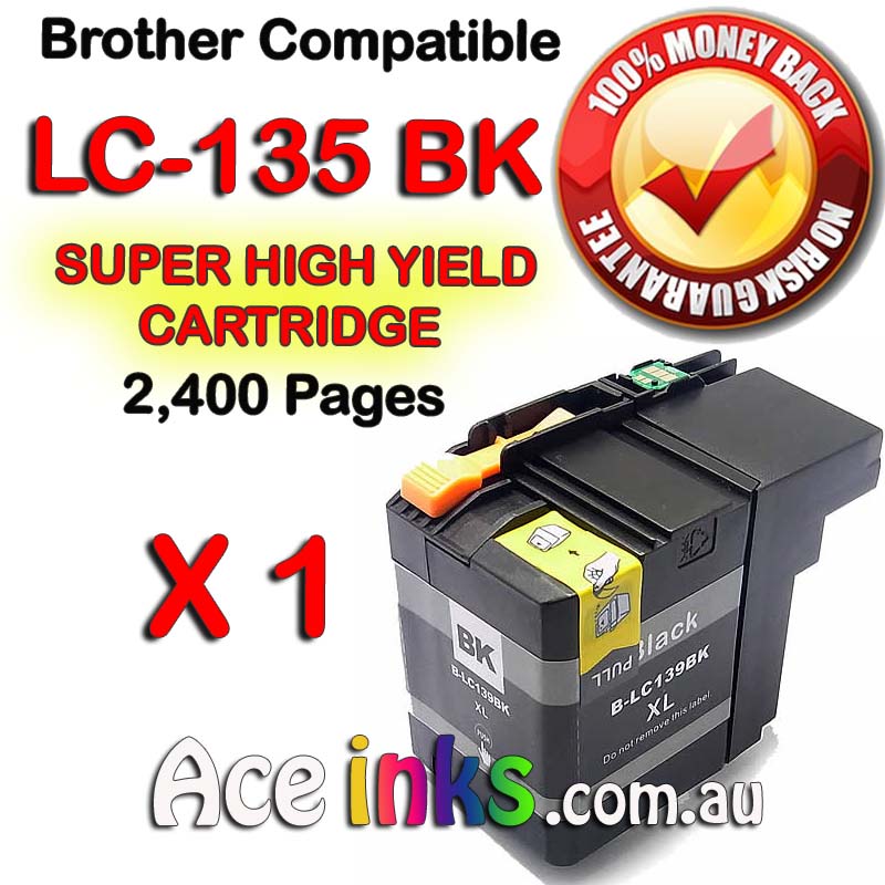 Super High Yield Compatible Brother LC139XL